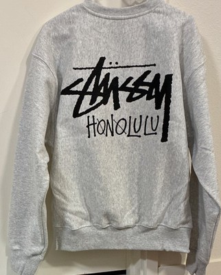 STUSSY HONOLULU スウェット アッシュヘザー Mサイズ Stussy Honolulu Crewneck, Ash Heather, Size L, New (w/tag) | eBay