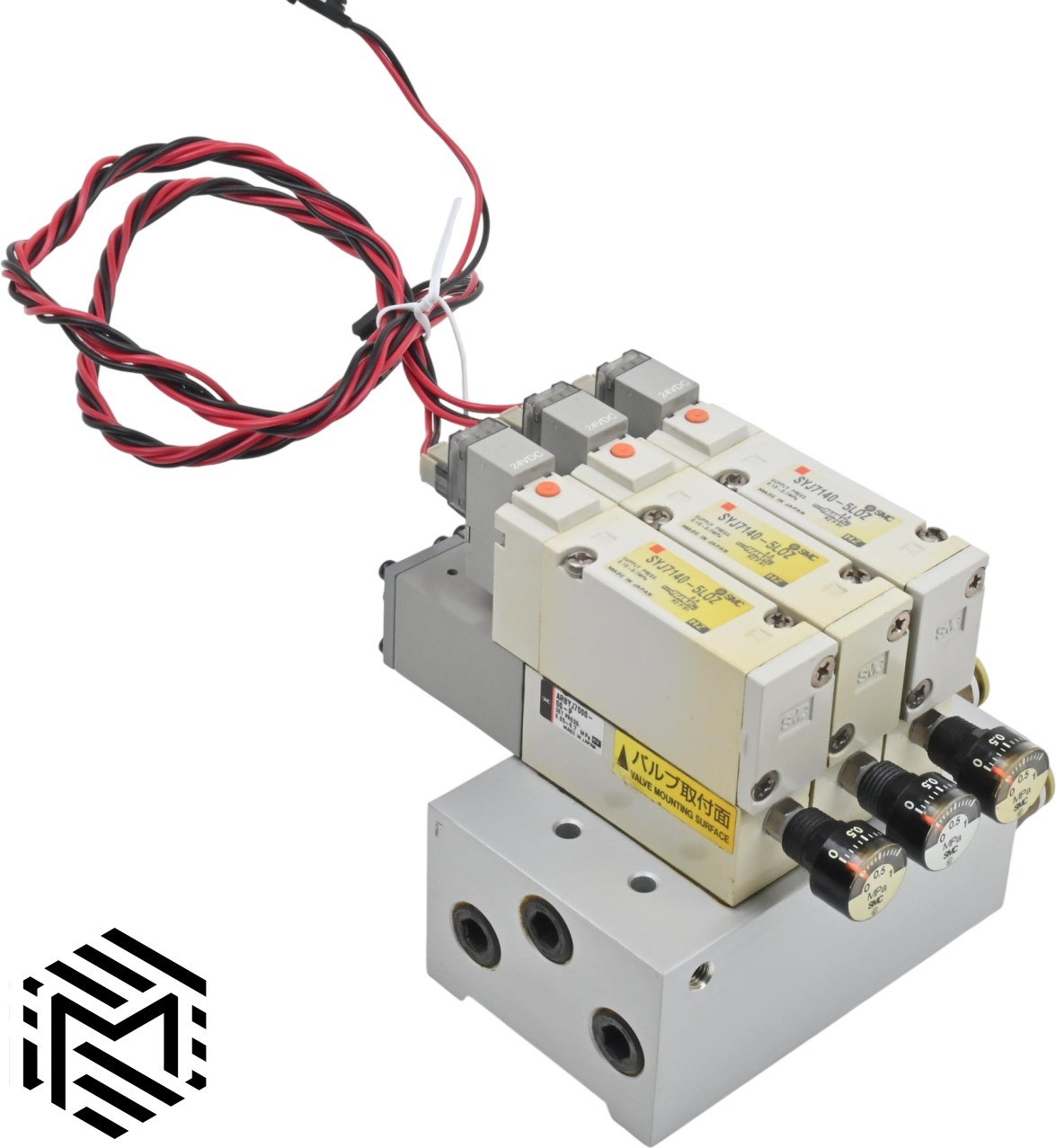 ID Technology 62104 / SMC US10631 Solenoid Manifold - SYJ7140-5LOZ - ARBYJ7000
