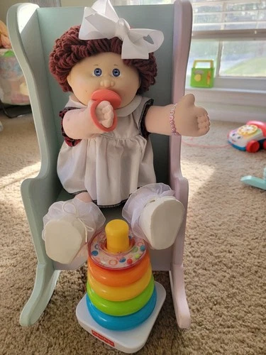 Vintage Cabbage Patch Kid  2007 Hm4 Paci Face Original Clothes FELICIA LEANNE