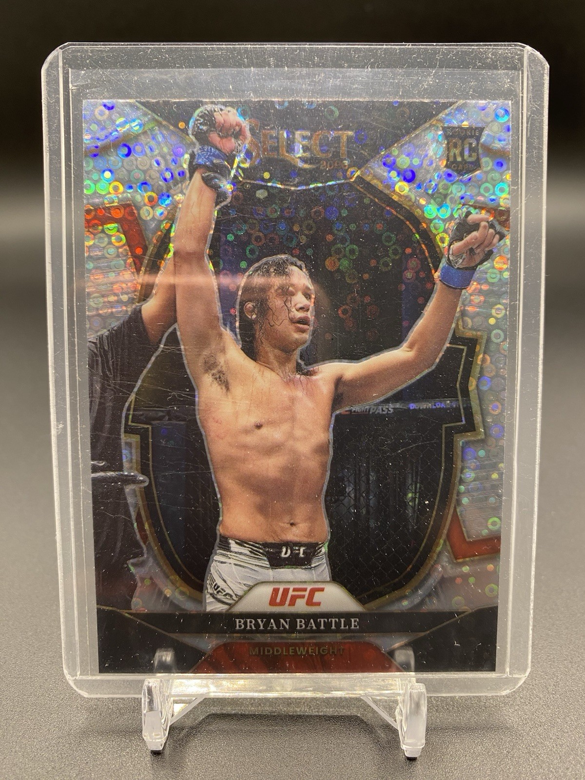 2023 Panini Select Bryan Battle Rookie #60 Prizm