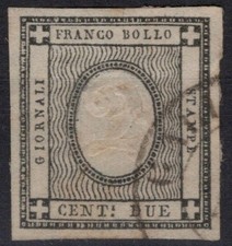 ANTICHI SARDEGNA 1861 1 CENTESIMO N.19 US.
