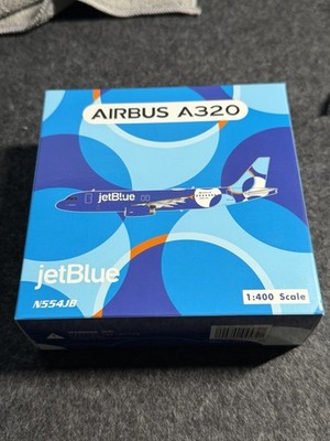 1:400 Phoenix Models JetBlue Airbus A320-232 N554JB | eBay