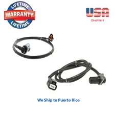 2 ABS Wheel Speed Sensor:Front Left & Right FIts Mitsubishi Montero 2001-2006 