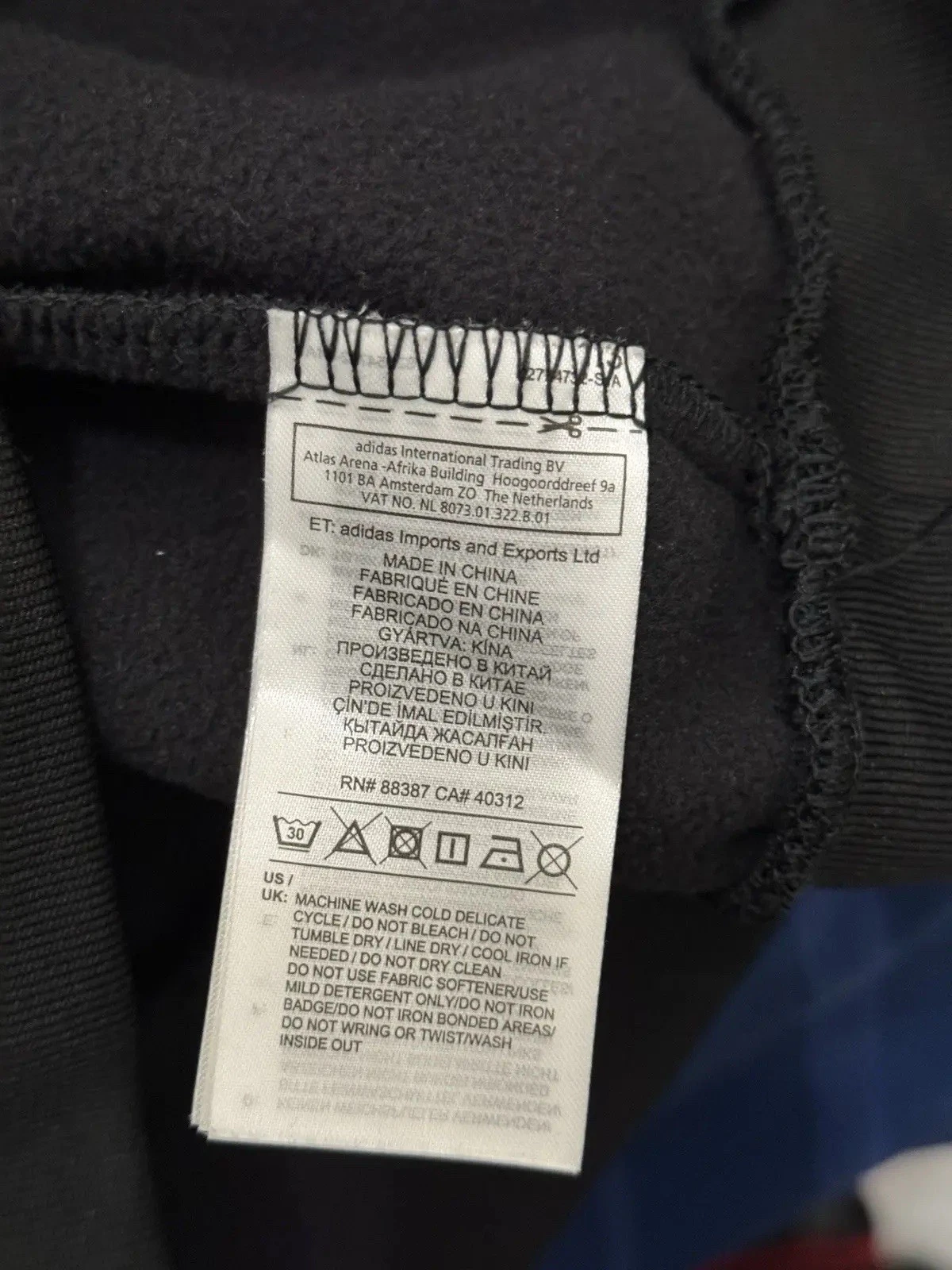 A BATHING APE (BAPE) Felpa con cappuccio Adidas Bape Tech taglia media FW18