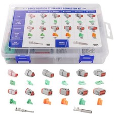 94Pcs 6 Sets Deutsch DT Connector Kit 2/3/4/6/8/12 Pin DT Connectors with