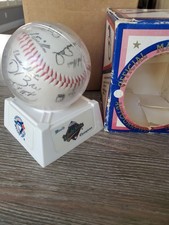 Vintage Toronto Blue Jays Autographed Baseball Signatures not Authenticated