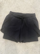All In Motion Black Athletic Shorts for Girl s with biker shorts under medium
