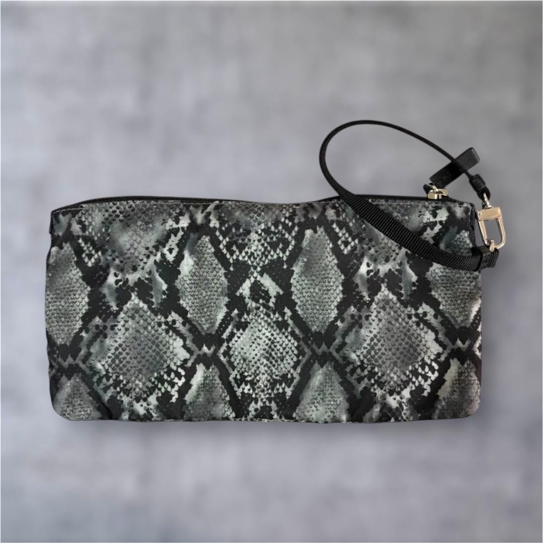 TUMI Python Pouch-, 12x24cm Wallet, Unique Access… - image 2