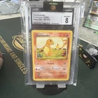 Charmander 046/102 Base Set (Shadowless) Regular CGC 8
