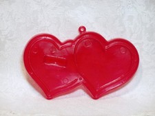 Vintage Amscan Plastic Cookie Cutter - Double...