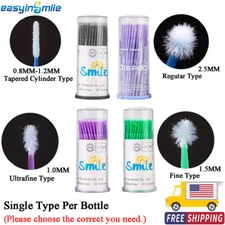 Easyinsmile Dental Micro Brush Applicator Disposable Eyelashes Microbrush 100pcs
