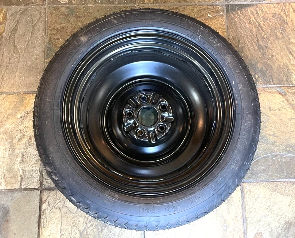 NUEVO NEUMÁTICO DE RUEDA DE REPUESTO TOYOTA CAMRY 2007-2011, T155/70D17 110M, ORIGINAL OEM Foto 2 de 4