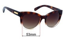 SFx Replacement Sunglass Lenses fits Michael Kors MK 6035 MITZI I - 53mm Wide