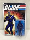 NEW 2024 Reaction Super 7 GI Joe Snake Eyes Cartoon Figure Sealed O-Ring Style