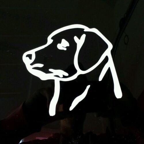 Lab Labrador iPad Vinyl  Car Window Decals Sticker I Love My Lab Dog Decal - Picture 1 of 3