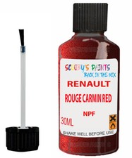 For Renault Rouge Carmin Red Npf Paint Touch Up
