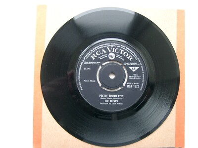 JIM REEVES - Pretty Brown Eyes 7'' - RCA 1672 - 1968	UK
