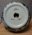 Large Skyros Ceramic Vase Floral and Bird Motif made by  Kalliopi Nikolaou — photo 4