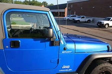 CB Antenna PASSENGER Windshield MOUNTING BRACKET 1997-2006 Jeep TJ Wrangler