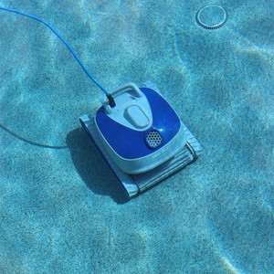 automatic pool cleaner with brush