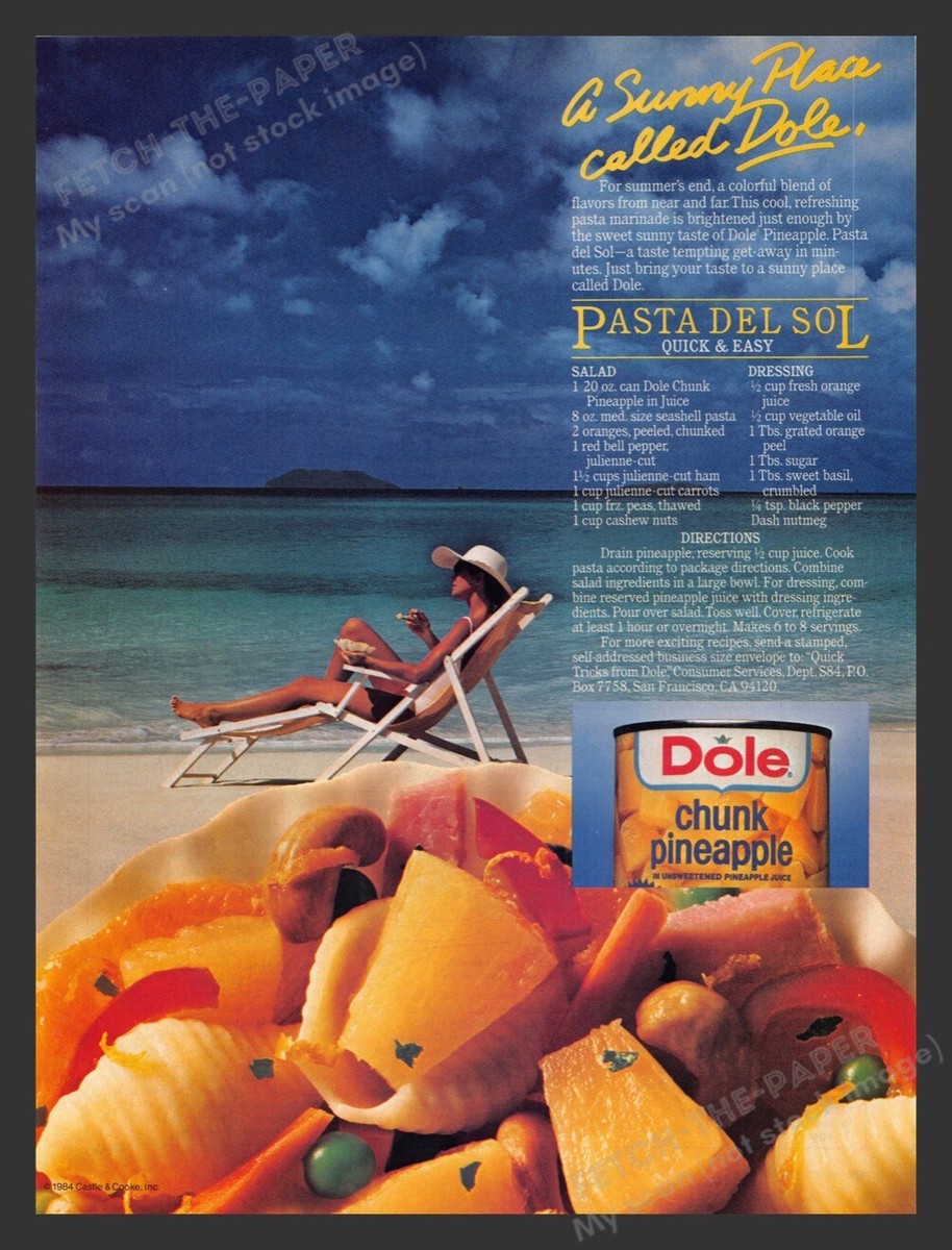 1985年製 ヴィンテージポップルズ パンケーキポップル 80´sアメトイ Dole Chunk Pineapple 