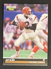 1995 ProLine Classic Jeff Blake Football Rookie Card (RC) #6 Bengals QB VG. rookie card picture