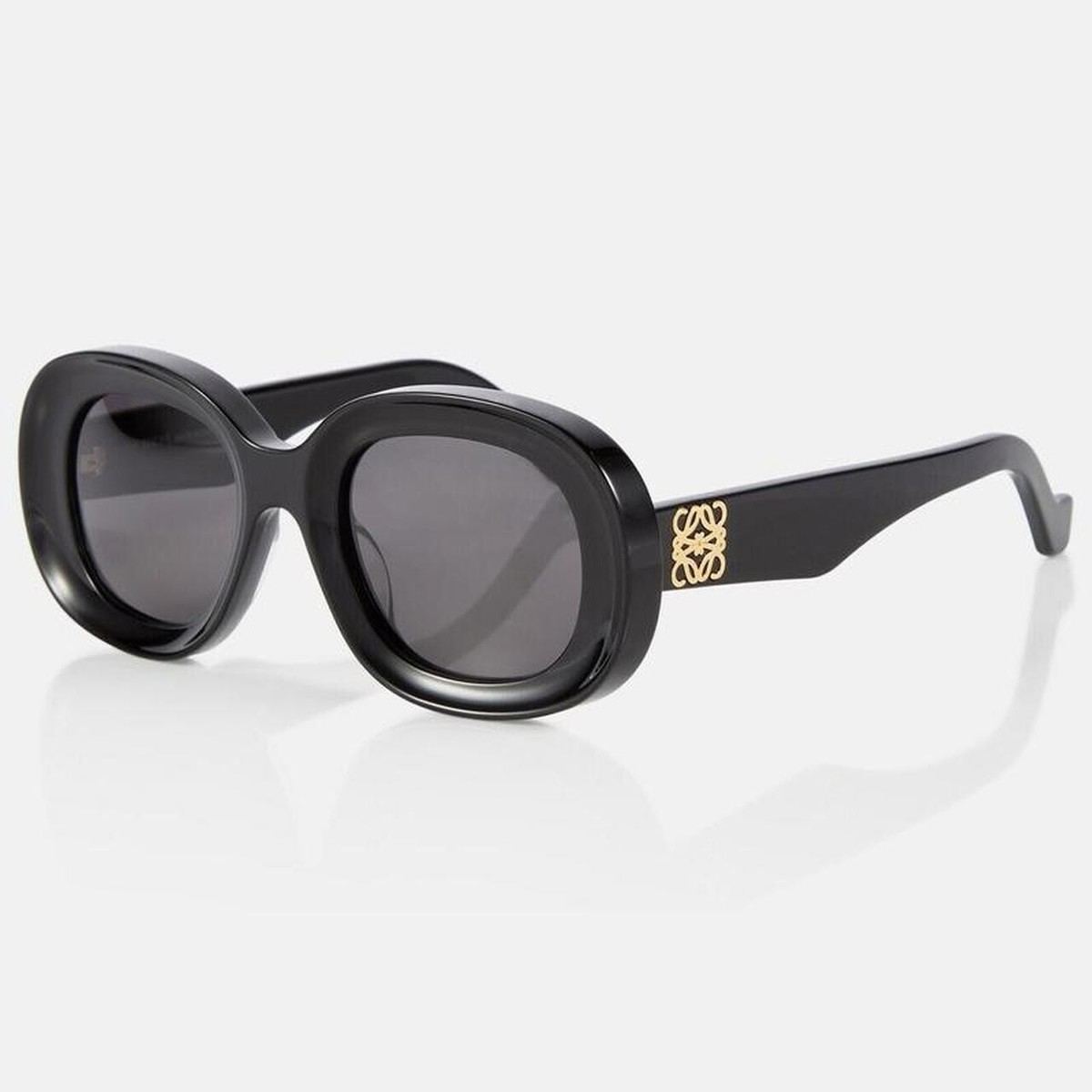 新着 関税送料込み LOEWE ロエベ Anagram フラットサングラス Loewe Chunky Anagram Sunglasses 49mm in Black | eBay