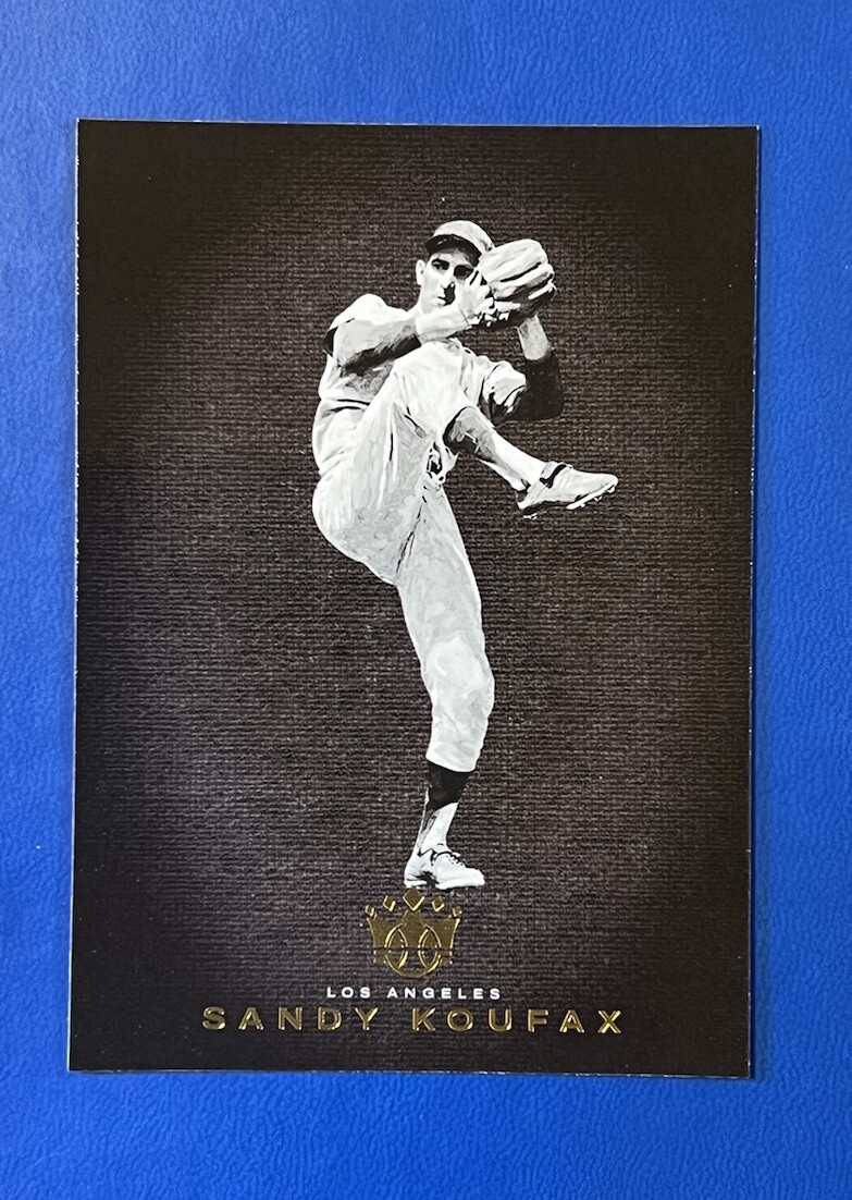 2022 Panini Diamond Kings Blackout Sandy Koufax #BO-15 HOF Case Hit SSP