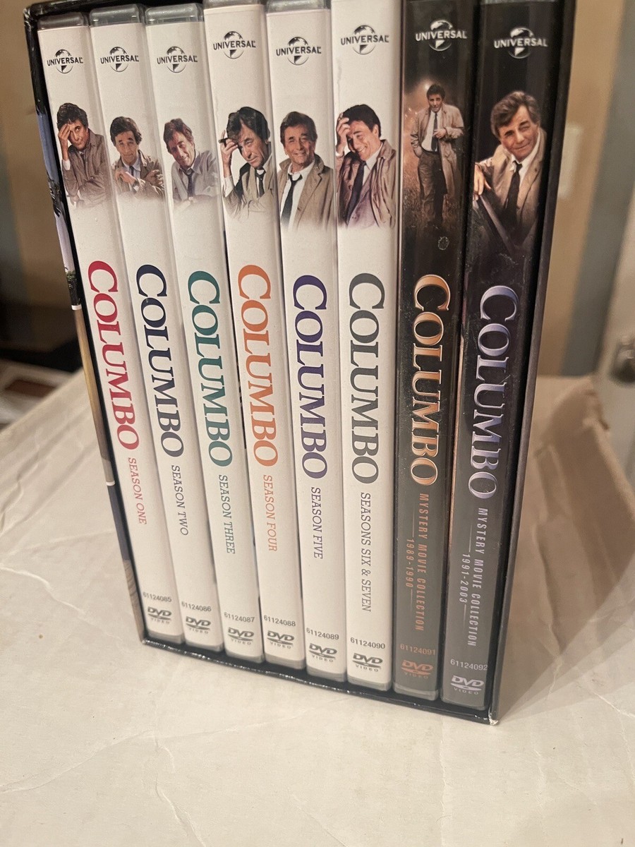 COLUMBO The Complete TV Series DVD 34 Disc Boxed Set Peter Falk