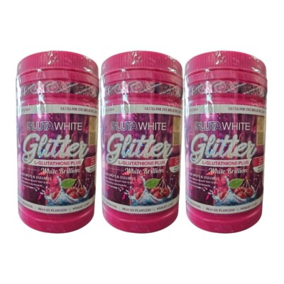 1-3x Phyto Gluta Whitening Glitter L-Glutathione Anti Aging Collagen FREE  SHAKER | eBay