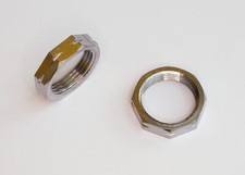 Pair Wiper Wheel Box Chrome 8 Sided Nuts for Triumph TR MGB Mini Sprite, 17H8769