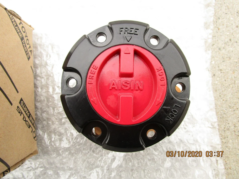 86 - 89 TOYOTA VAN FREE WHEEL MANUAL LOCKING HUB CAP COVER QTY 1 OEM BRAND NEW - Image 2 of 4