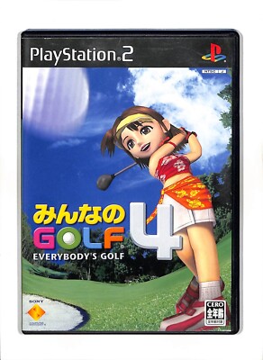 PlayStation2 - みんなのGOLF4（PlayStation 2 the Best） PS2」 PS2 Playstation 2 Minna no Golf 4 Japan Import Playstation2