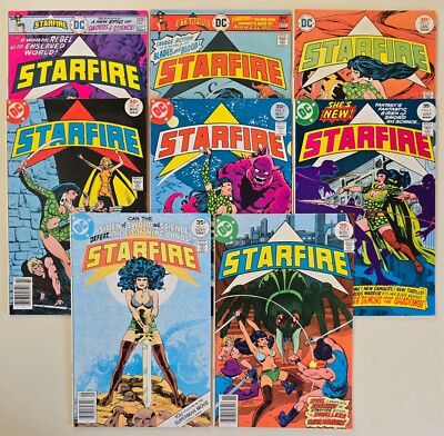 STARFIRE #1 - 8 Run DC Comics Bronze Age Lot-8