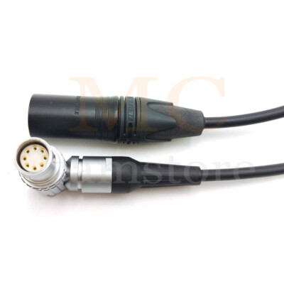 XLR 4-pin male to 8 Pin 2B female Arri Amira Power Cable 79 in