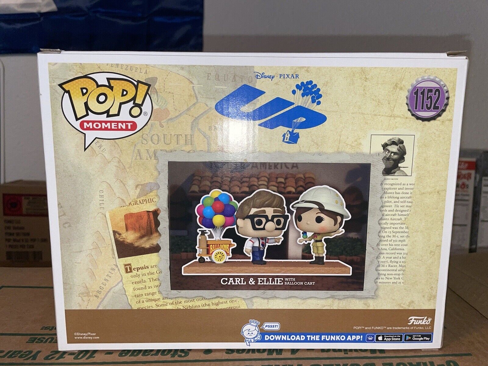 Balloon Cart Up Carl And Ellie Funko Pop Funko Pop Carl And Ellie