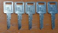 5 NEW GM Logo OEM IGNITION "J" Key Blank Uncut 320470 B46P B46 01154608 58-J