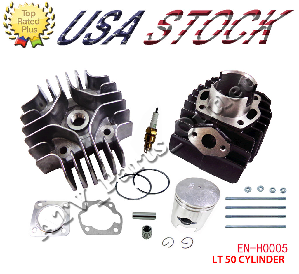 SUZUKI LT-A50 Top End Engine Rebuild Kit - Cylinder, Piston, Rings & Gaskets 2002-2005
