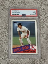 1985 TOPPS BASEBALL CARD LOW POP PSA 9 JEREMY REMY BOSTON RED SOX