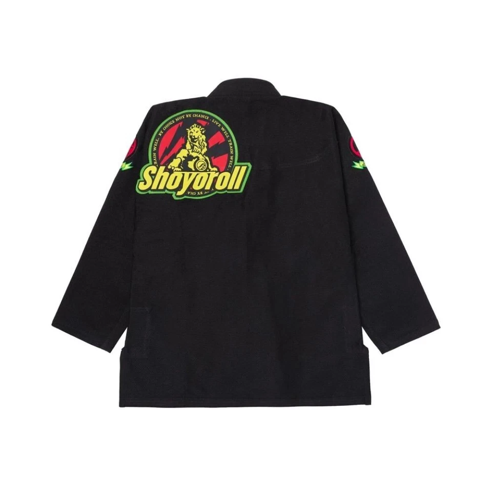 BJJ GI Shoyoroll Rasta Competitor Edition Kimono Jiu-Jitsu Suit 450 GSM - Image 2 of 4
