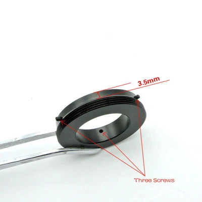 CNSCOPE Camera Adapter 25.5mm to M42 x1 thread Adapter For Lenses on helicoids