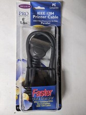10' BELKIN IEEE-1284 PRINTER CABLE DB25 CONTRONICS 36 MALE Model F2A046-10