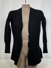 Athleta Open Front Long Line Wool  Cashmere Cardigan Sweater Women's SMALL
