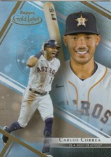 CARLOS CORREA TOPPS GOLD LABEL BASE CLASS 1 ASTROS #41 2021 21