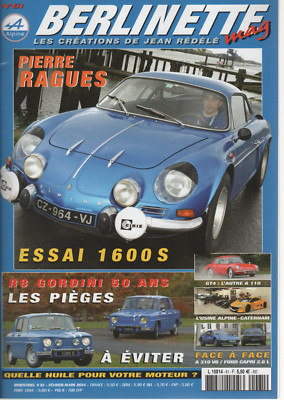 BERLINETTE MAG 61 ALPINE A310 V6 FORD CAPRI 2.8i R8 GORDINI 1100 1300 A110 GT4