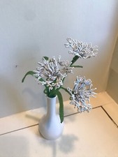 VINTAGE FRENCH BEADED CARNATIONS