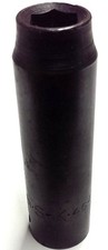 SK Tools 6pt. 1/2" Drive Deep Socket 12mm Black 46412 *MADE IN THE USA*