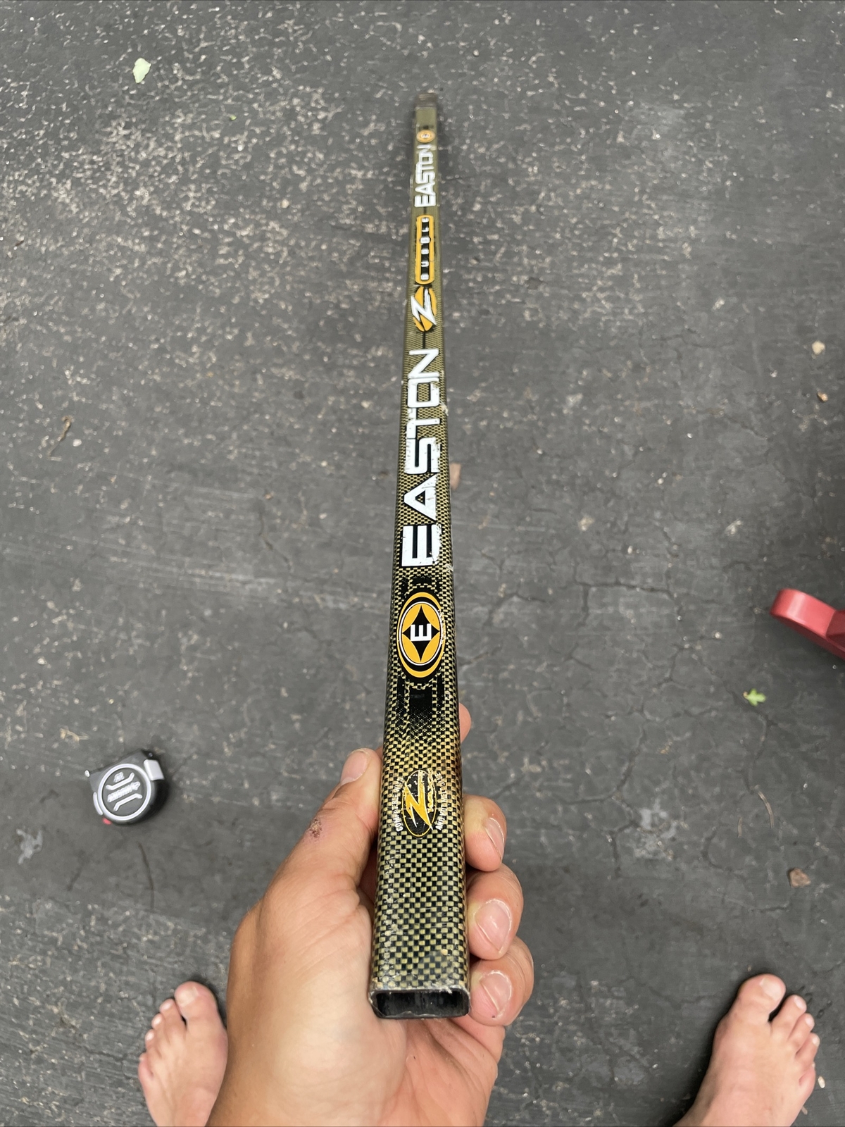 Rare OG Green Easton Z Bubble Hockey Stick Senior 85 Flex in Fantastic Condition eBay