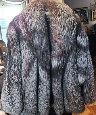 VTG - YIANNI of Prussia Silver Fox  Jacket/Lightly, If Ever Used!!!!