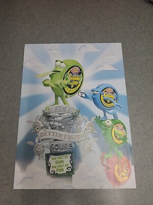 Hubba Bubba Bubble Tape Sour Gum Print Ad 2006 8x11 